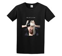 TAOKEBEAR Sia This is Acting Unisex 100% Cotton Short-Sleeve T-Shirts Black XXL