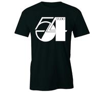 TAOKEBEAR Studio 54 Unisex 100% Cotton Short-Sleeve T-Shirts Black XL