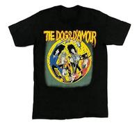 TAOKEBEAR The Dogs d'amour Errol Flynn Unisex 100% Cotton Short-Sleeve T-Shirts Black XXL