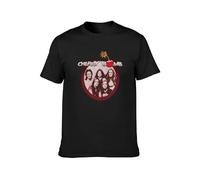 TAOKEBEAR The Runaways Cherry Bomb Punk Pop Unisex 100% Cotton Short-Sleeve T-Shirts Black M