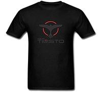 TAOKEBEAR Tiesto DJ Club Life Logo Unisex 100% Cotton Short-Sleeve T-Shirts Black XL