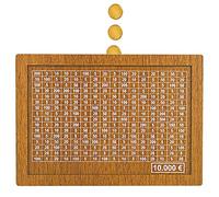 TAOLE Tirelire en Bois | Tirelire avec Compteur | Tirelire pour Objectif D'5000 | Tirelire Vintage en Bois pour Adultes Et -NTS | Tirelire Japonaise Chinoise | Cadeaux Tirelire | Décoration I