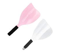 TAORANJU Lot de 2 masques de laque pour salon de coiffure, anti-salissure, protection des yeux pour le maquillage, la coloration des cheveux (couleur aléatoire)