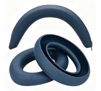 Taoricen Bandeau + Coussinets Housse de Protection pour Sennheiser ACCENTUM, Casque Accessoires de Protection Ensemble Deux pièces (Bleu)