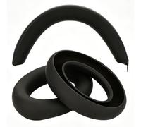 Taoricen Bandeau + Coussinets Housse de Protection pour Sennheiser ACCENTUM, Casque Accessoires de Protection Ensemble Deux pièces (Noir)