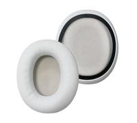 Taoricen Coussinets de Rechange pour Skullcandy Crusher ANC 2, Cuir protéiné Coussinets d'oreille Une Paire (Blanc)