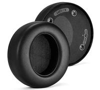 Taoricen Coussinets de Remplacement pour Philips Fidelio X3 Casque, Coussin en Mousse à mémoire de Forme Casque Audio Accessoires (Cuir protéiné)