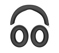Taoricen Étui de Protection en Silicone Compatible avec Sennheiser Momentum 4 Casque d'écoute, Anti-Chute Bouchons d'oreille et Couvre Serre-tête (Noir)