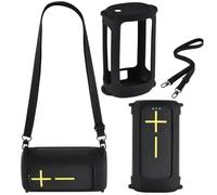 Taoricen Housse en Silicone avec bandoulière pour Ultimate Ears EVERBOOM Haut-Parleur, Audio sans Fil Étui de Protection Portable Accessoires (Noir)