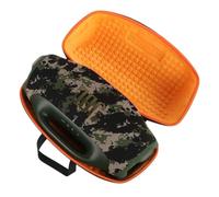 Taoricen Portatif Housse de Protection pour JBL Boombox 4 Haut-Parleur, Extérieur Sac de Rangement avec Bandoulière et Petite Pochette (Orange)