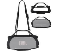 Taoricen Silicone Housse de Protection pour JBL Xtreme 5, Portable Voyage Étui en Silicone (Noir)