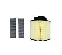 Taott Lot de 2 filtres à air d'habitacle pour Audi A6 C6 2004-2011/A6 Avant C6 2005-2011/A6 Allroad C6 2006-2011 Modèle TAOTT