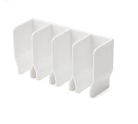 Taoxekoro 1 organiseur de salle de bain sans perçage - Support de rangement mural pour nettoyant visage avec support de dentifrice, cintre multifonction pour crème à mains pour salle de bain, douche