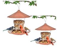 Taoying Mangeoire pour Oiseau,extérieur Mangeoire Lanterne Oiseaux, imperméable, Suspendue Convient pour la Cour de la Maison,Bird feeders for Outdoors