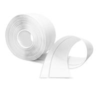 TAOYIO Plinthe Souple Autoadhésive,6M PVC Plinthe Adhesive50x20mm, Plinthe Cuisine Corniere PVC Autocollante pour Cuisine et salle de bain 5x2 blanc