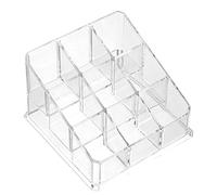 TaoYu Organisateur De Rouge À Lèvres Clair - 9/24/36/40 Grilles, Boîte De Rangement De Bureau, Maquillage en Acrylique Transparent