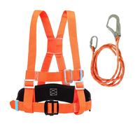TAOZHUGONG Ceinture de sécurité anti-chute, sangle d'escalade, sangle de récupération anti-chute, protection contre les chutes de toit, kit de protection contre les chutes, travail aérien