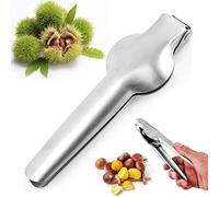 Taozoey Pince à Chataignes, Coupe Chataigne, Inoxydable, Ouvre Chataigne, Casse Chataignes, Multifonctionnels Châtaigne Clip, pour Noix telles Que Les châtaignes et Les Noix