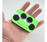 Tap Drums Click - Un Fidget pas si silencieux pour tout le monde, inspiré par les musiciens - Excellent cadeau durable (vert)