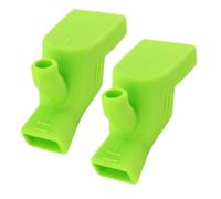 Tap Extender - Silicone Water Tap Spout | Sink Spout, Food-Grade Faucet Extender 2pcs, Splash-Proof Sink Attachment For Kids, Tooth Brushing Gargle Aid For Kitchen Home Bathroom Daily Us