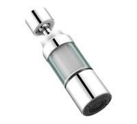 TAP FILTR - Acier Inoxydable Et ABS, 4.41x1.26x1.26in Filtre De Robinet D'eau Résistant À La Température Haute Température | 360 ° Tournez Pour Installation Facile Installation, Purificat