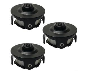 Tap&Go Tête de rechange pour débroussailleuse 1958581 1961469 Compatible avec DUR181Z DUR141 DUR180 Modèles Bump and Feed Bobine Head Nylon Line 8 3 mètres 1 6 mm de diamètre (3 pièces)