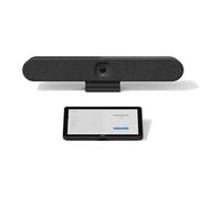 Tap IP Appliance Room Solutions Huddle + Small Rooms - Kit de vidéo-conférence (Logitech Rally Bar Huddle, Logitech Tap IP) - graphite
