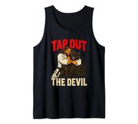 Tap Out The Devil Christian Martial Arts Fighter BJJ Débardeur