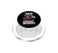 Tap Snap Or Nap BJJ Grappler Humour PopSockets PopGrip pour MagSafe