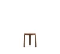 Tabouret en noyer orange Tap