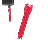 Tap To Tour-Robust Metal Tapping Rinçage, Clé d'angle sous-estimée et outil de contact d'eau ergonomique pour évier, outils de robinet de vidange avec nivellement