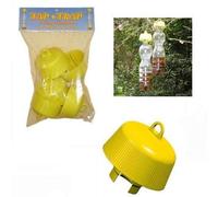 Tap-trap® - Leurre véritablement écologique Mouche Plastique Jaune