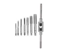 Tap Wrench Set Metric M3 - M12 | 7 Pcs Machine Hand Screw Thread Plug Kit with Adjustable Reamer | High - Speed Tapping for Auto Repair/Home Maintenance/Hardware