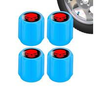 Tapa de boquilla de aire para rueda de automóvil, 1,5 x 1,2 cm, cubierta de válvula autoluminosa nocturna, se adapta a un cómodo accesorio de vehículo de ajuste múltiple, adecuado para camiones, SUV,