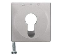 Tapa para interruptor/pulsador de llave de persianas, Q.x, aluminio
