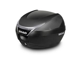 Tapa Shad SH34 Gris Carbone Pour Moto Pièces Accessoires