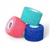 Tape CrossFit - CATGRIPS - Hook Grip Tape Antidérapant et Élastique - Strap Crossfit pour Doigts et Poignets - Finger Tape Haute Adhérence pour WOD, Haltérophilie - Pack 3 Rouleaux (3,8 cm x 4,5 m)