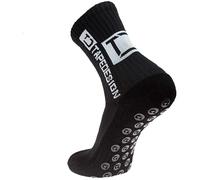 TAPEDESIGN Chaussettes antidérapantes Classic – 1 paire, anti-ampoule, Noir 37-48
