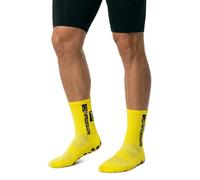 TAPEDESIGN Chaussette antidérapante Classic anti-ampoule 1 paire Jaune (37-48) Homme/Femme/Enfant