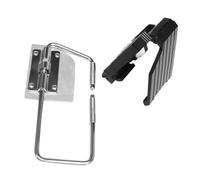Tape Fastener Belt Clip And Electrical TapēHanger, Foldable Left And Right Swinging Design For Easy Access, Quick-Release Buckle Tool Holder For Carpenters Anď Mechanics, Heavy-Duty Professional Build