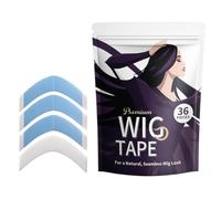 Tape Hair Extensions, Double Sided Adhesive Strips & Non Slip Hold For Long Lasting Wear, Strong Bonding Feature, Hair Extension Accessories Category With Usage For Travel Commuting Dating Party