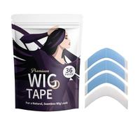 Tape Hair Extensions, Non-Slip Double Sided Strips, Easy Application with Adhesive Tape Replacement, Hair Styling Kit Accessory, Salon Tool with Durable Hold, Supply for Wedding Birthday
