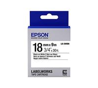 Epson LabelWorks LK-5WBN - bande d'étiquettes - 1 rouleau(x) - Rouleau (1,8 cm x 9 m)