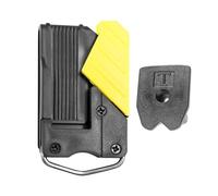 Tape Measure Belt Clip, 40g ABS Quickly Grab Locking Tool Organizer Portable Holster for Work, Outdoor Construction, Carpentry, Climbing, Home, Garage