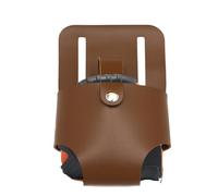 Tape Measure Holder Leather Pouch System, Portable Small Pocket Belt Clip Design, Tool Storage Organizer Use, Construction Home Garage Garden Woodworking Wiring Workshop Tool Carry Solution