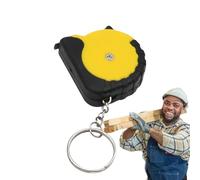 Tape Measure - Mini 3 Foot Steel Self Locking Retractable Measuring Tool | Easy Read Imperial Metric Scale Pocket Size Measurer For DIY Woodworking Home Craft Repairs Projects