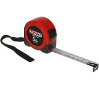 Tape Measure-Tape Measure 5 M-Tri-Material Housing-Millimeter Scale On Both Sides On Top And Bottom-5x25mm