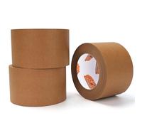 TAPEBEAR Ecologique Ruban Adhésif En Papier Kraft, Marron Ruban