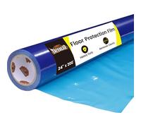 TAPEBEAR Film de protection pour sol 60cm x 60m - Revêtement adhésif temporaire pour sols pendant la rénovation, peinture ou construction. Facile à poser et retirer, couvre 37m²