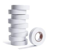 TAPEBEAR Ruban Adhésif Isolant Professionnel électrique, 10 Rouleaux En PVC, Ignifuge Et Imperméable, Pour L'Isolation De Câbles, 19mm x 20m